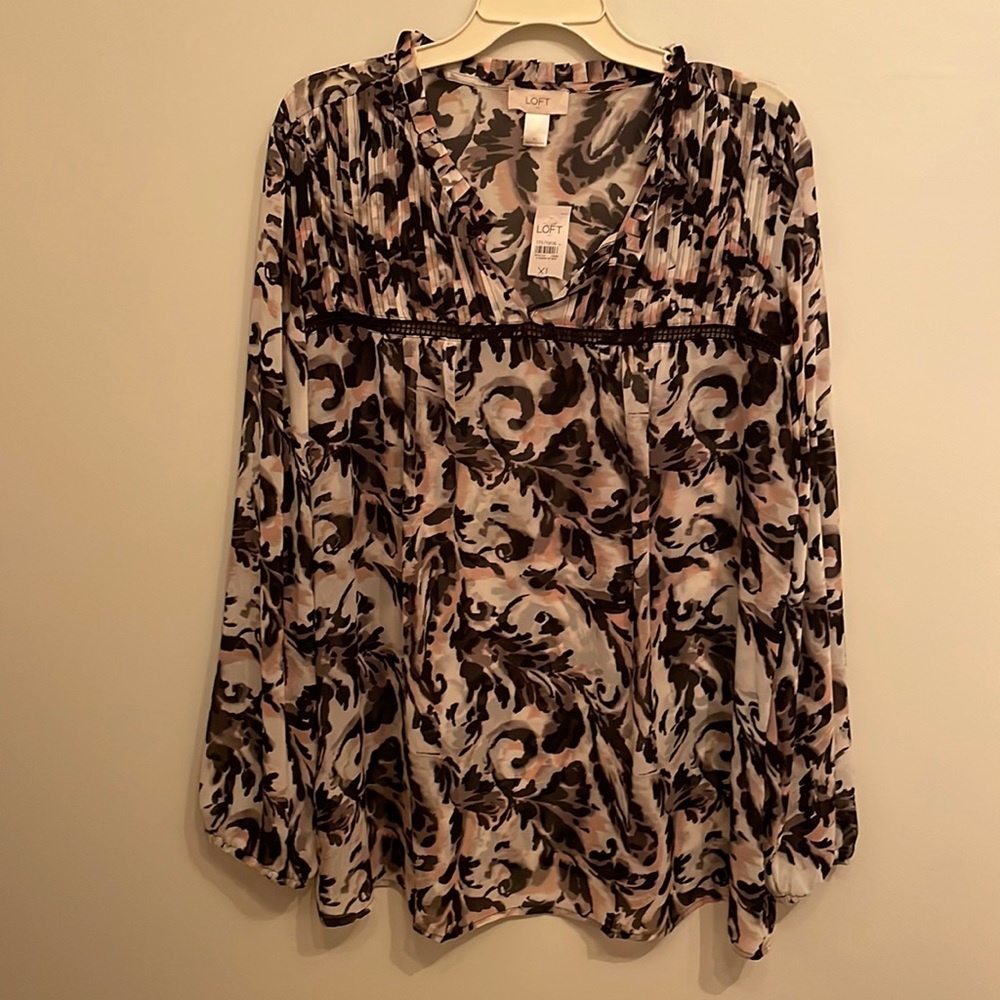 New Loft Blouse Size XL